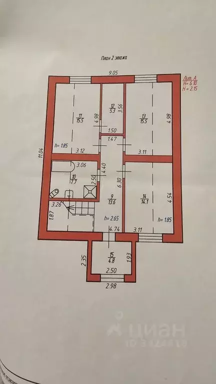 Дом в Тульская область, Тула городской округ, д. Юрьево 82 (195 м) - Фото 2