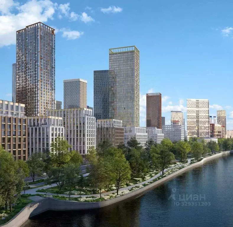 Офис в Москва Сидней Сити жилой комплекс (2168 м) - Фото 2