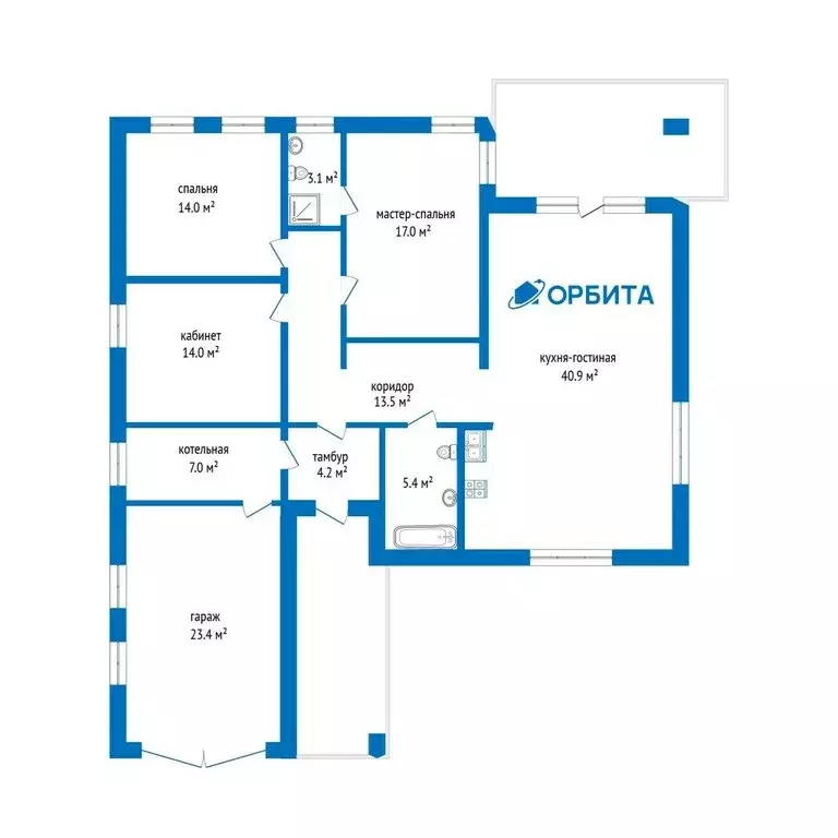 Дом в Тюменская область, Исетский муниципальный округ, деревня ... - Фото 1