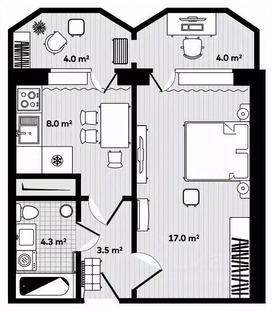 1-к кв. Приморский край, Надеждинский район, пос. Тавричанка ул. Лазо, ... - Фото 1