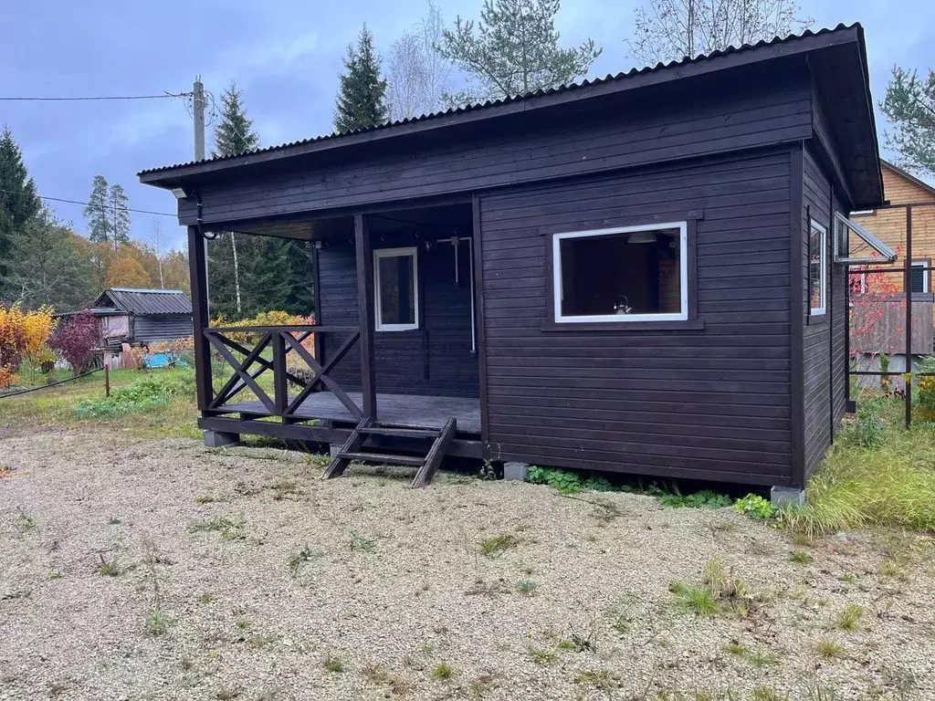 Дом в Ленинградская область, Выборгский район, Первомайское с/пос, ... - Фото 1