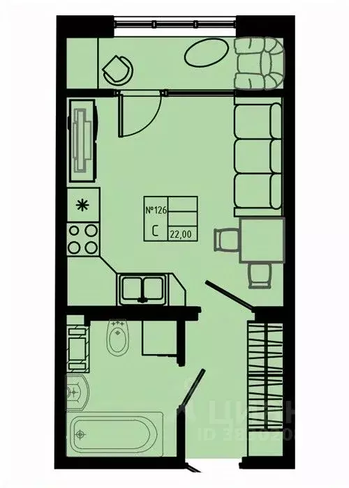 Студия Ленинградская область, Коммунар г. Гатчинский муниципальный ... - Фото 1