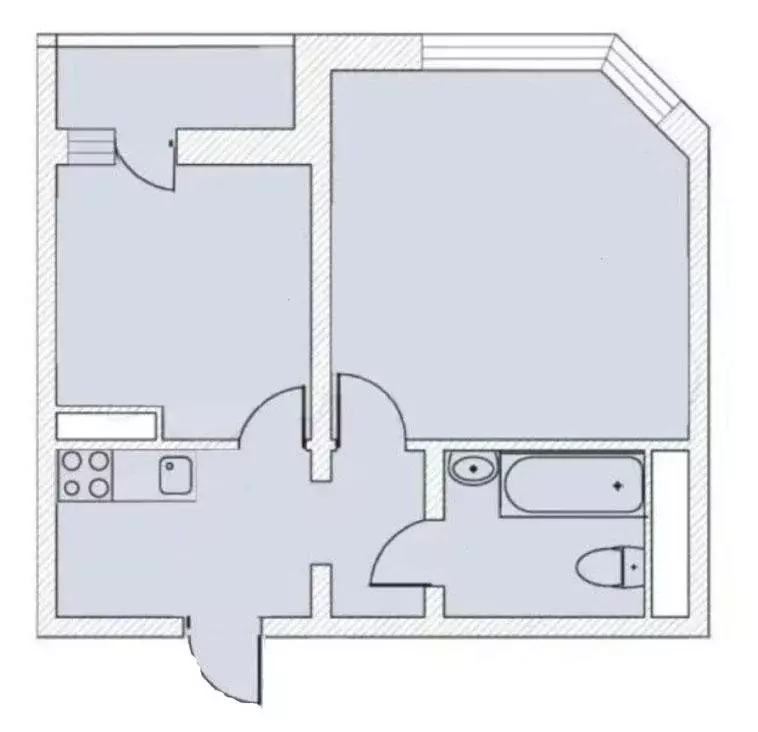 Продается 2-комнатная квартира - Фото 1