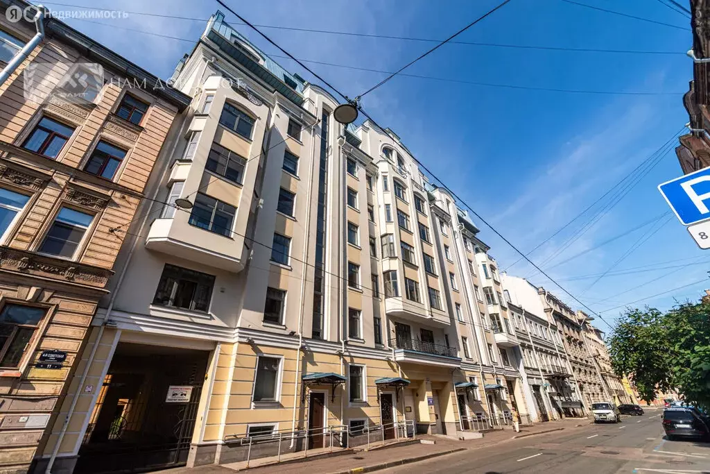 1-комнатная квартира: Санкт-Петербург, 4-я Советская улица, 9 (74.9 м) - Фото 2