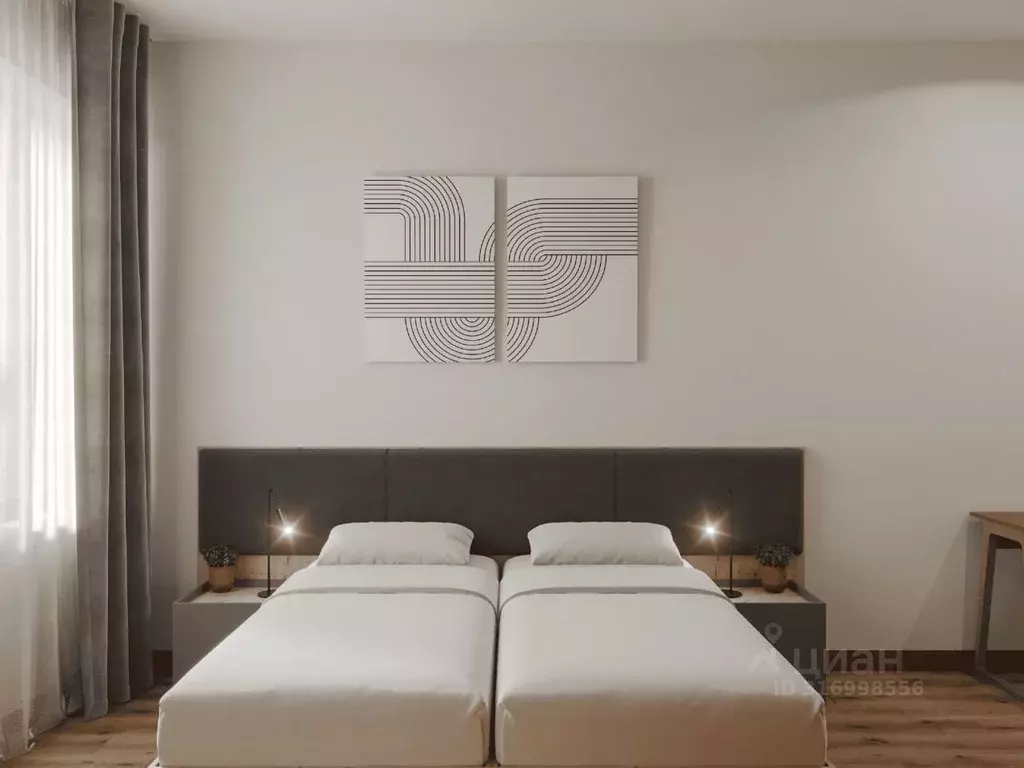 Студия Санкт-Петербург Песочная наб., 42к2 (28.3 м) - Фото 1