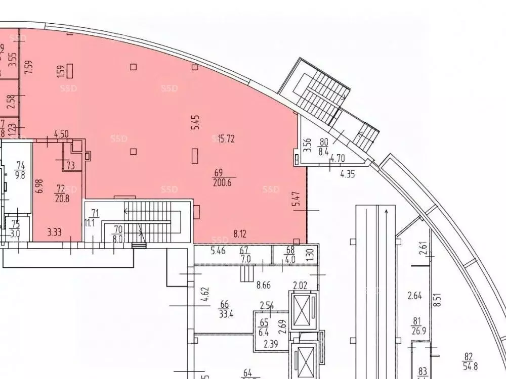 Торговая площадь в Москва Сосенское поселение, ул. Николо-Хованская, ... - Фото 2