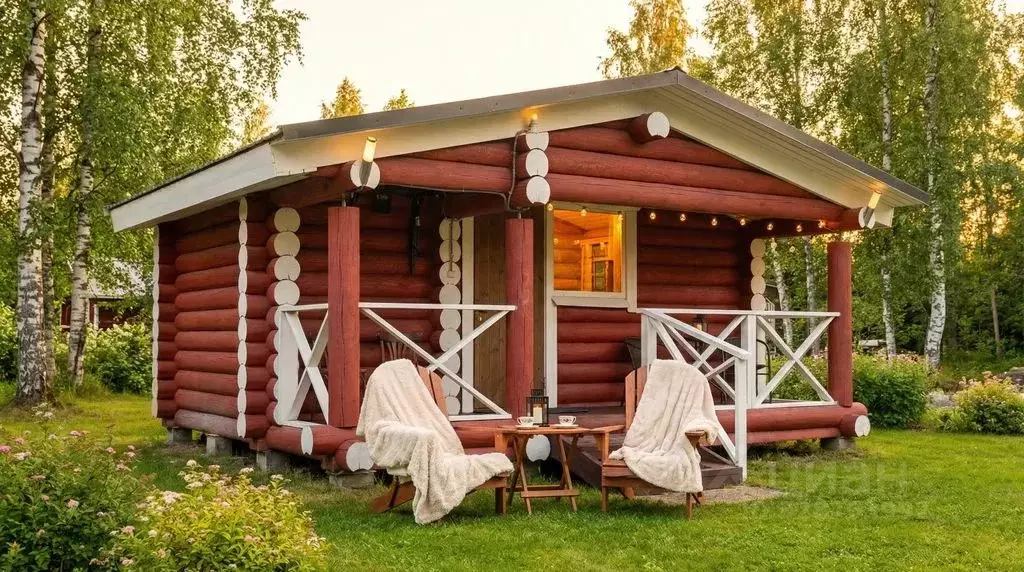 Дом в Карелия, Кондопожский муниципальный район, Кончезерское с/пос, ... - Фото 1