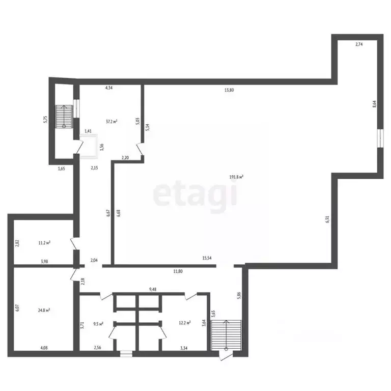 Помещение свободного назначения в Амурская область, Благовещенск ул. ... - Фото 2