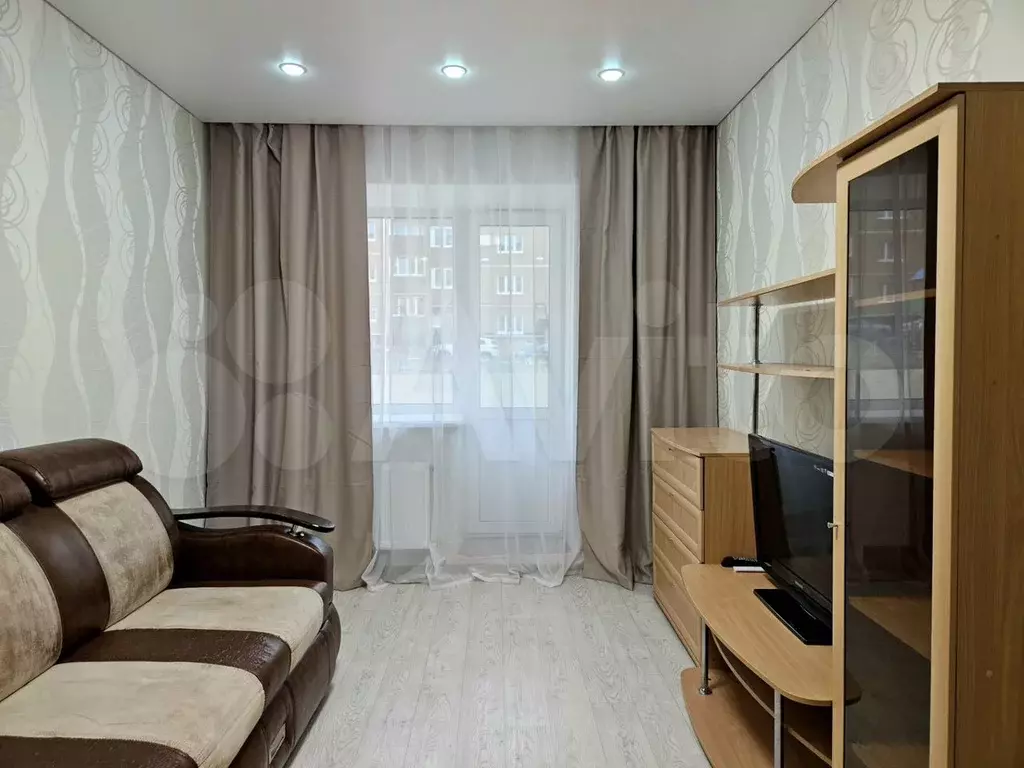 1-к. квартира, 35 м, 1/5 эт. - Фото 1