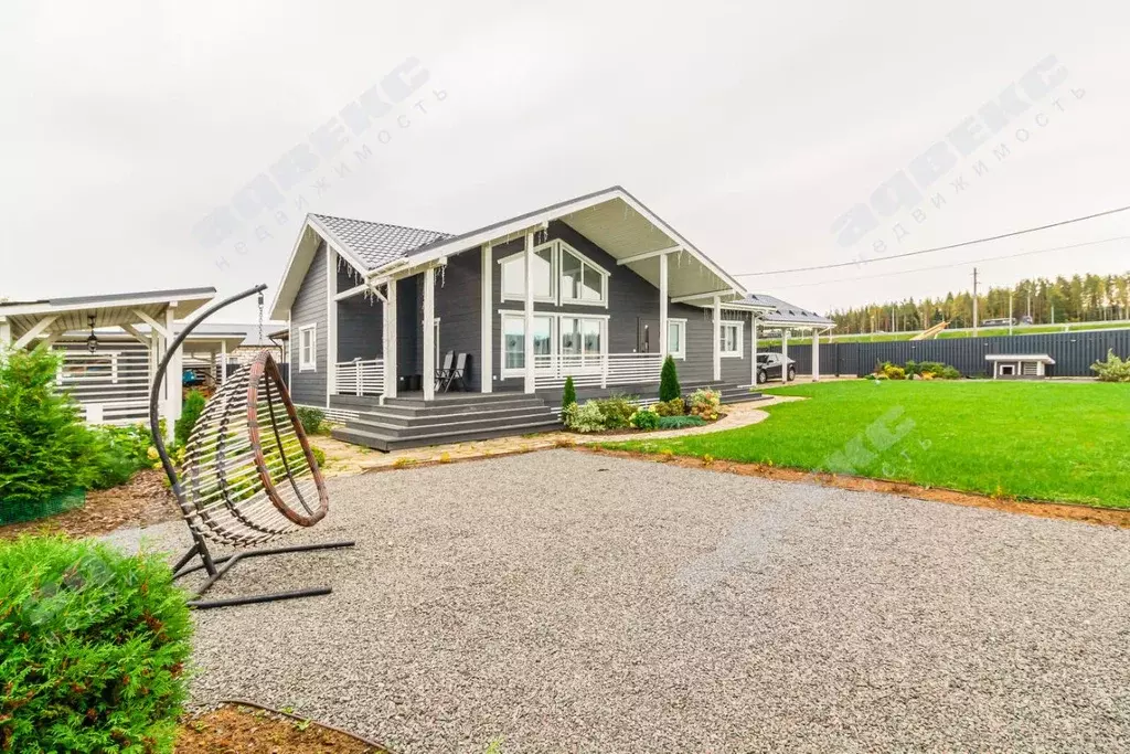 Дом в Ленинградская область, Выборгский район, Рощинское городское ... - Фото 2