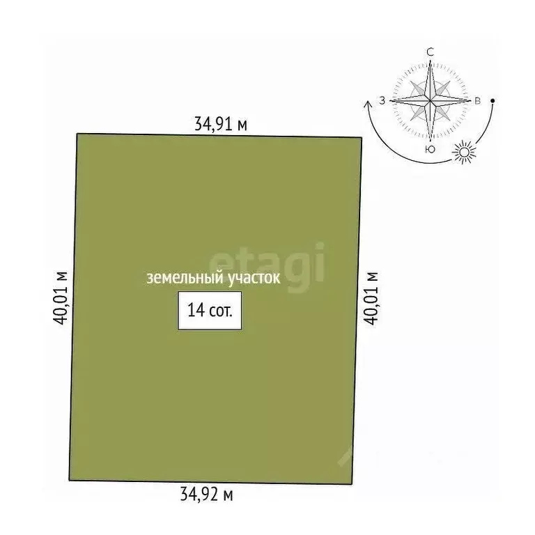 Участок в Амурская область, Благовещенский район, с. Волково  (14.0 ... - Фото 2