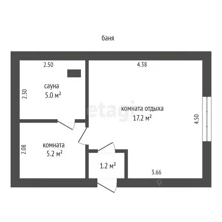 Дом в Ямало-Ненецкий АО, Новый Уренгой проезд Ялтинский, 14 (60 м) - Фото 2