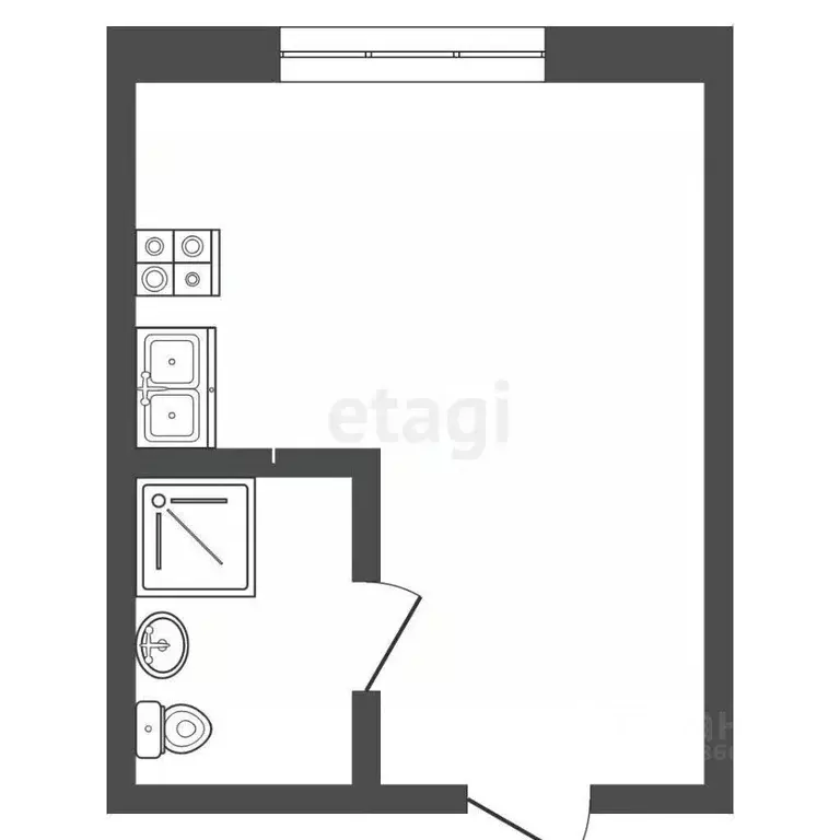 Комната Томская область, Томск просп. Фрунзе, 230 (12.5 м) - Фото 2