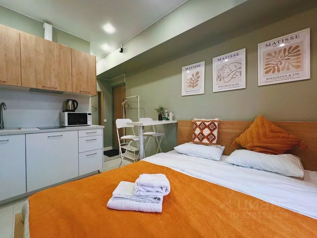 1-к кв. Москва Большая Семеновская ул., 45 (18.0 м) - Фото 2