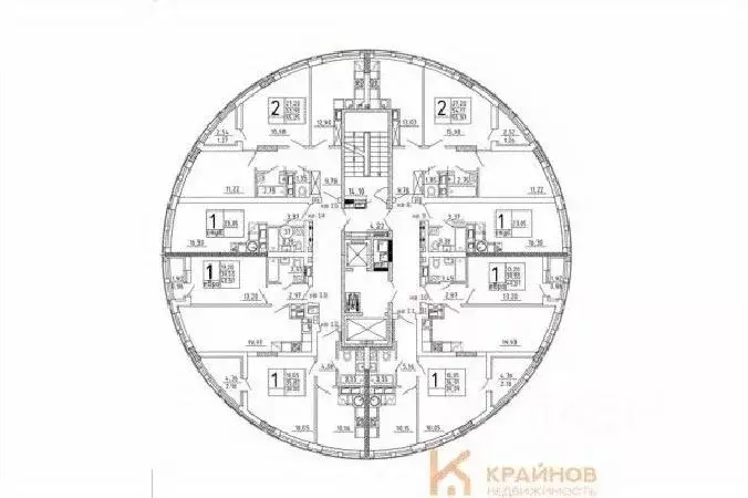 1-к кв. Воронежская область, с. Новая Усмань, Южный мкр  (39.09 м) - Фото 1