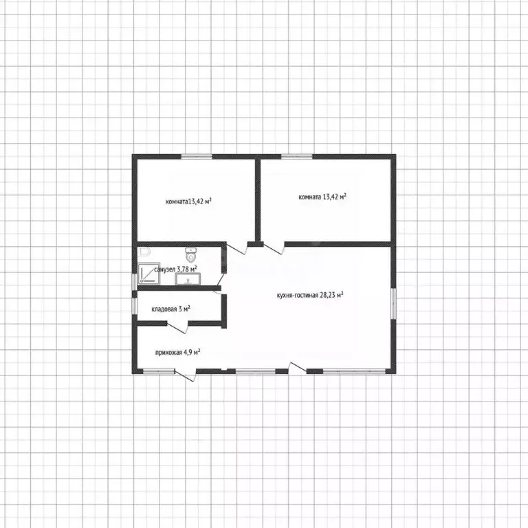 Помещение свободного назначения в Краснодарский край, Апшеронский ... - Фото 2