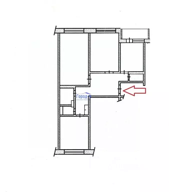 3-к кв. Чувашия, Чебоксары Гражданская ул., 64 (74.2 м) - Фото 0