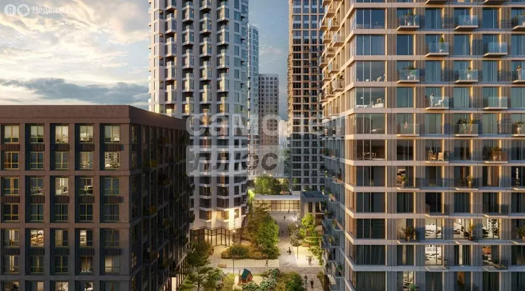 1-комнатная квартира: Москва, набережная Марка Шагала, 11к2 (47.2 м) - Фото 0