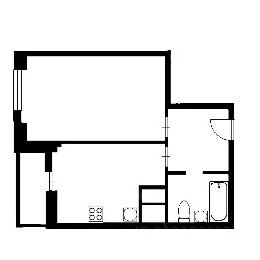 1-к кв. Санкт-Петербург ул. Подвойского, 8 (36.4 м) - Фото 2