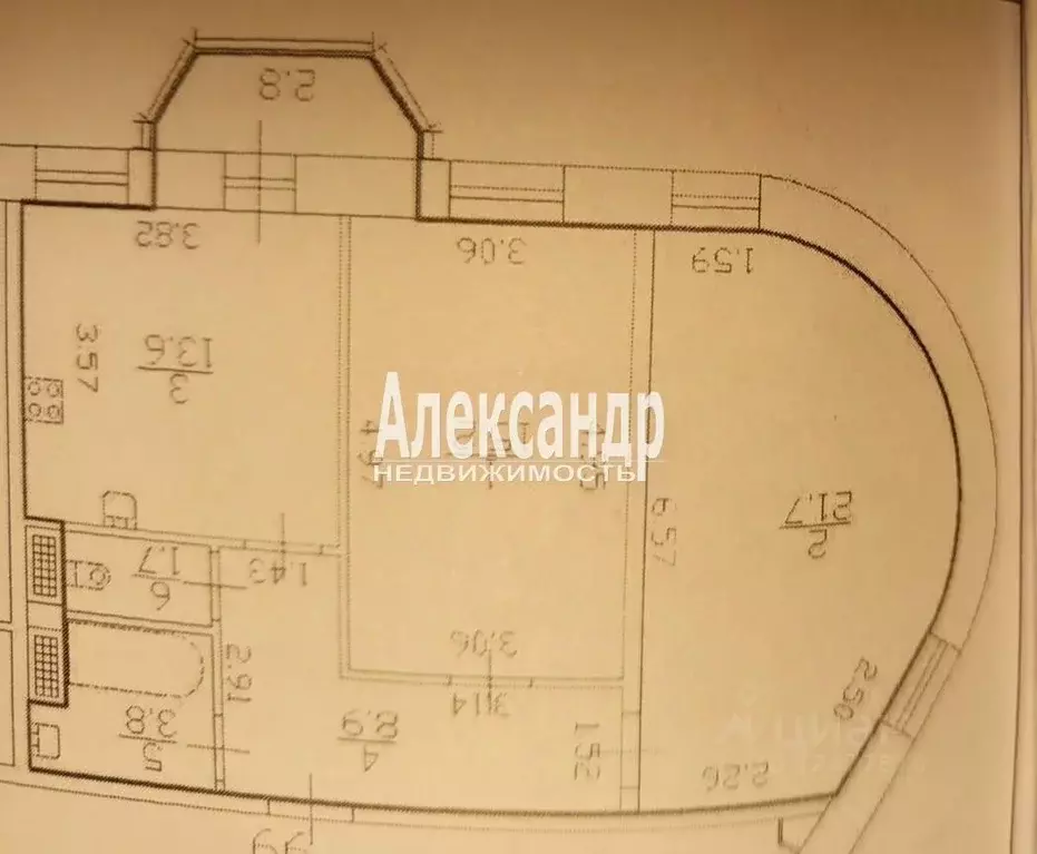 2-к кв. Санкт-Петербург Бухарестская ул., 80 (65.0 м) - Фото 1