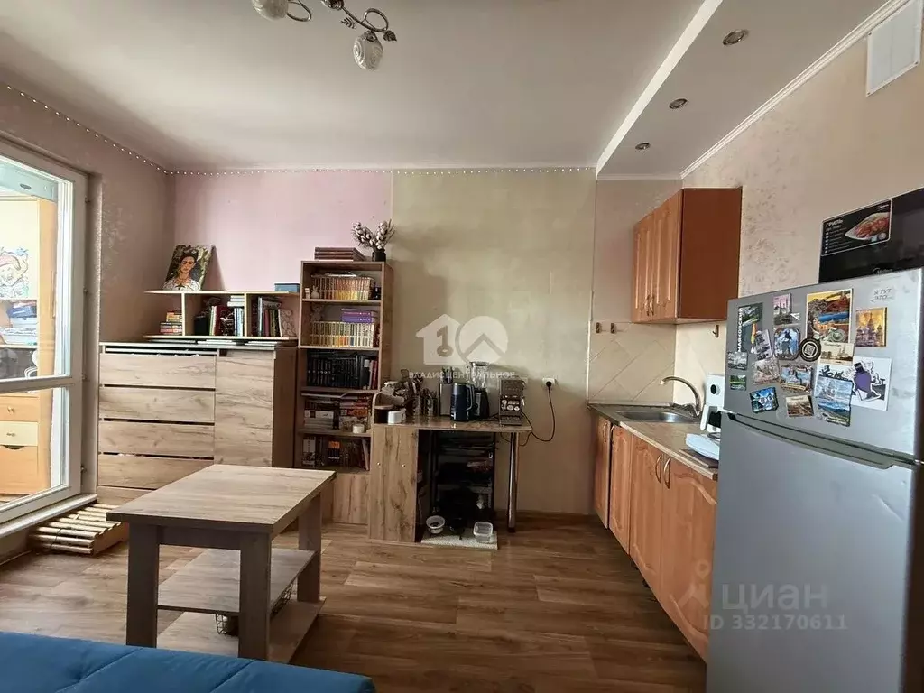 Студия Новосибирская область, Новосибирск ул. Забалуева, 90 (18.3 м) - Фото 1