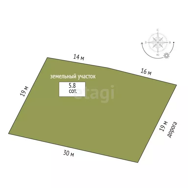 Дом в Тюмень, Усадебная улица (84.9 м) - Фото 1