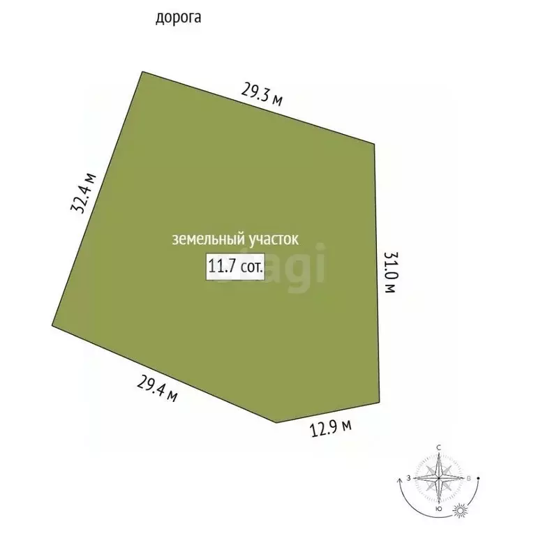 Участок в Ленинградская область, Приозерский район, Сосновское с/пос, ... - Фото 2