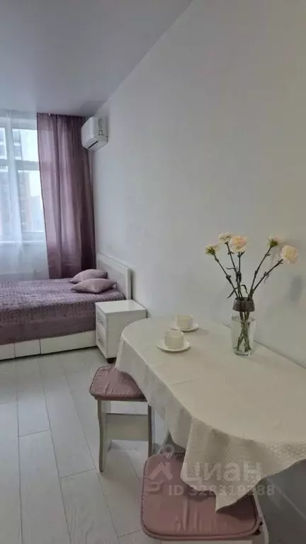 Студия Тюменская область, Тюмень ул. Тимофея Чаркова, 87 (26.0 м) - Фото 2