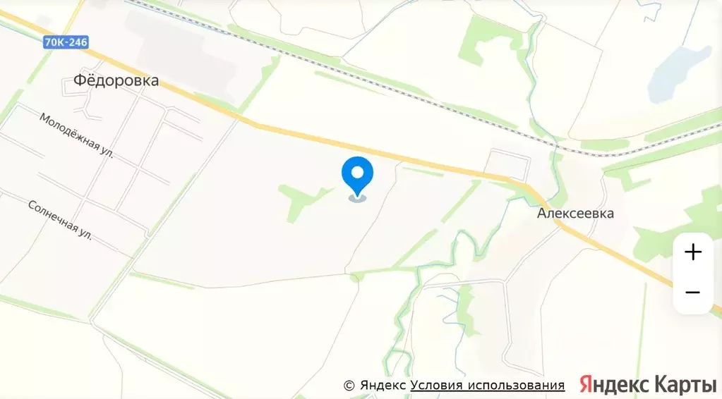 Участок в Тульская область, Тула городской округ, с. Федоровка  (75.0 ... - Фото 1