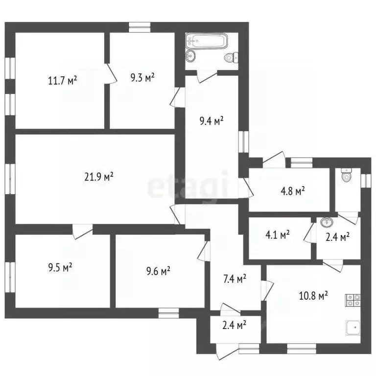 Дом в Воронежская область, Воронеж Ямской пер., 3 (107 м) - Фото 2