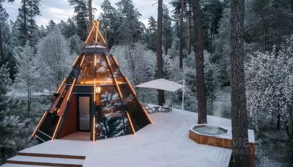 Дом в Алтай, Чемальский район Чемальский тракт, 10 км, 1/1 (30 м) - Фото 1