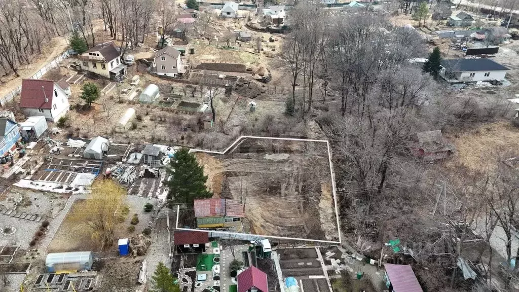 Участок в Приморский край, Надеждинский район, Заря-2 СНТ 4 (10.0 ... - Фото 0