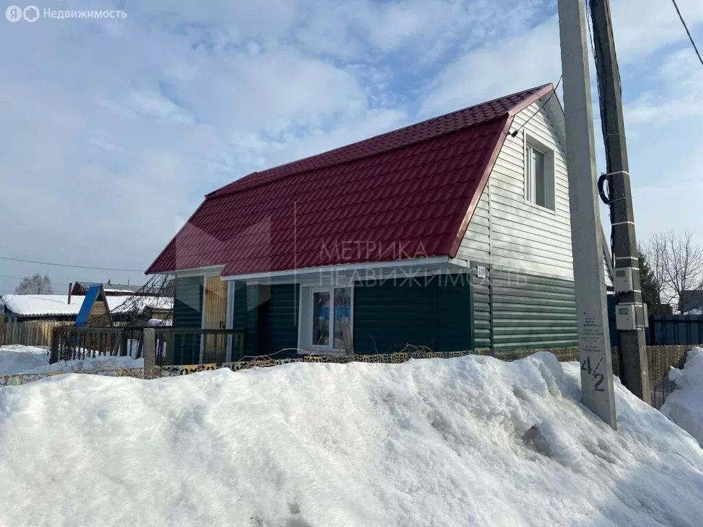 Дом в Тюмень, СНТ Текстильщик, Солнечная улица (47 м) - Фото 0