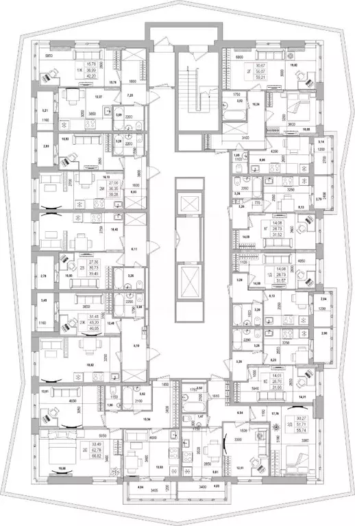 2-к кв. Белгородская область, Белгород Славянская ул. (39.28 м) - Фото 1
