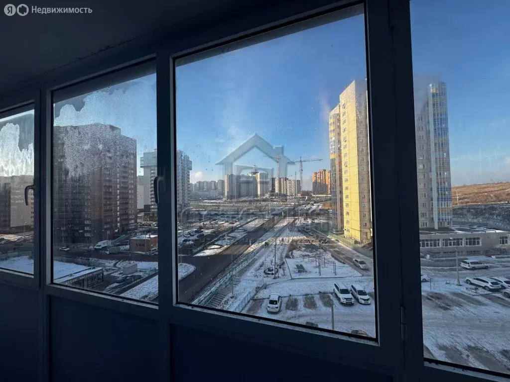 Квартира-студия: Красноярск, Ерофеевская улица, 2 (32.9 м) - Фото 1