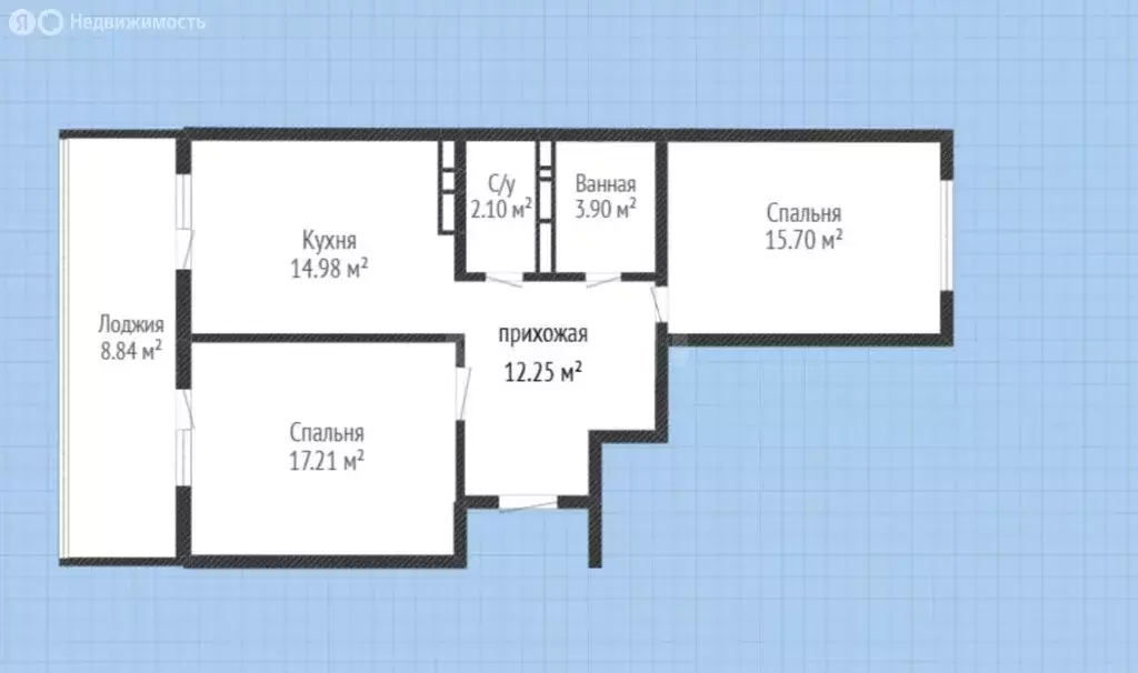 2-комнатная квартира: Краснодар, Стахановская улица, 1/3 (65.9 м) - Фото 1