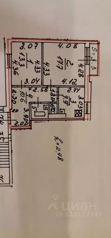 2-к кв. Санкт-Петербург, Санкт-Петербург, Пушкин ул. Генерала Хазова, ... - Фото 1