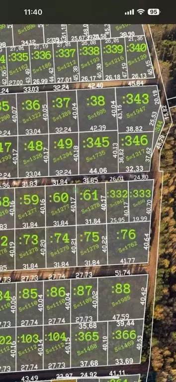 Участок в Кировская область, Киров городской округ, д. Олинцы  (12.89 ... - Фото 1