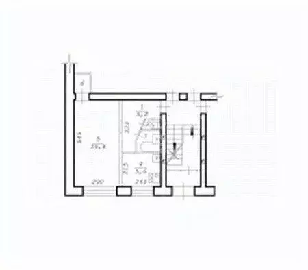 1-к кв. Новосибирская область, Новосибирск Фасадная ул., 28/1 (30.7 м) - Фото 1