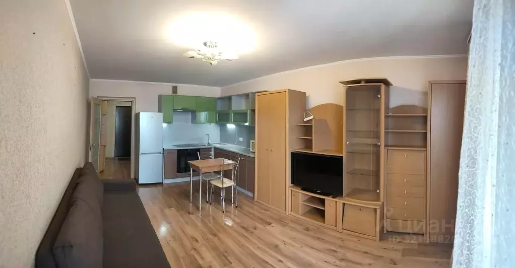 Студия Новосибирская область, Новосибирск Троллейная ул., 1 (28.8 м) - Фото 2