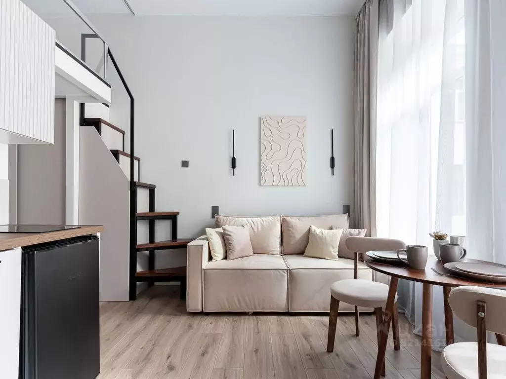 Студия Санкт-Петербург Владимирский просп., 16 (24.0 м) - Фото 1