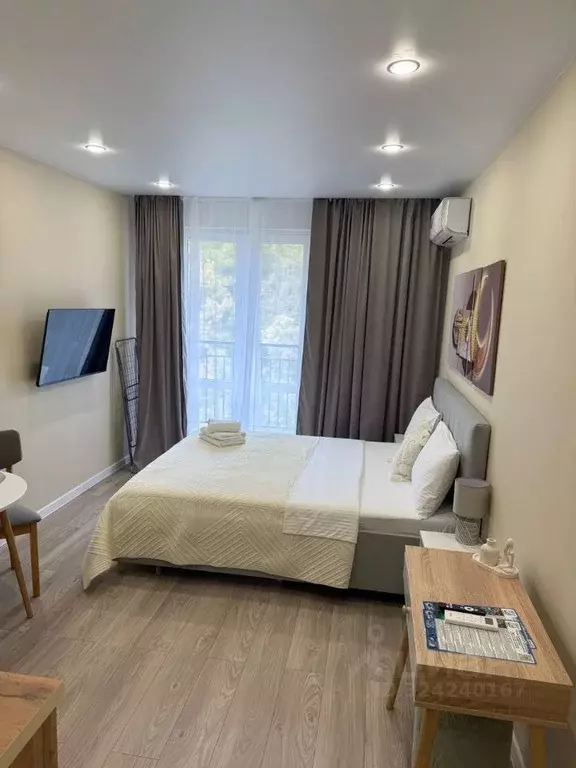 Студия Краснодарский край, Сочи ул. Искры, 88к3 (28.0 м) - Фото 1