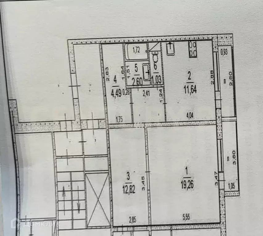 Продаётся 2-к квартира, 51.8 м - Фото 1