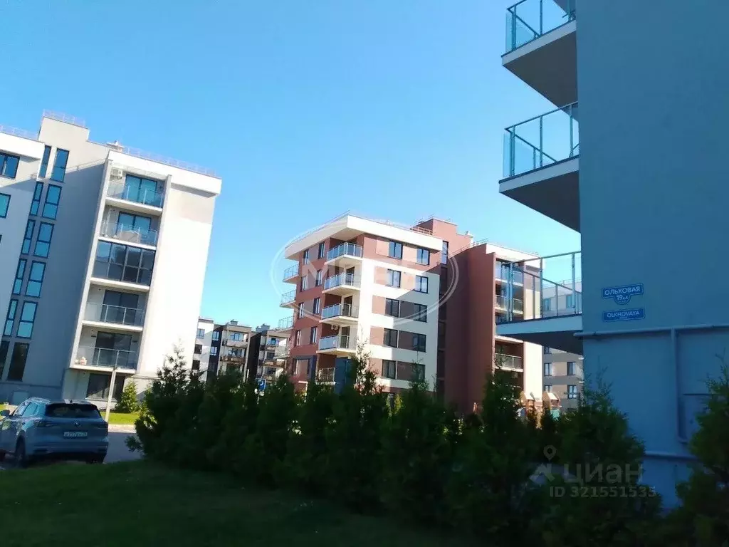 1-к кв. Калининградская область, Светлогорск Ольховая ул., 19к6 (54.4 ... - Фото 1