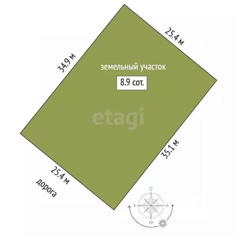 Участок в Тюменская область, Тюменский муниципальный округ, ... - Фото 2