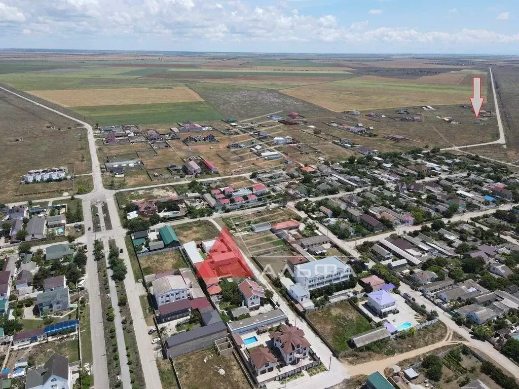 Участок в Крым, Сакский район, с. Штормовое ул. Приозерная, 6 (10.0 ... - Фото 1