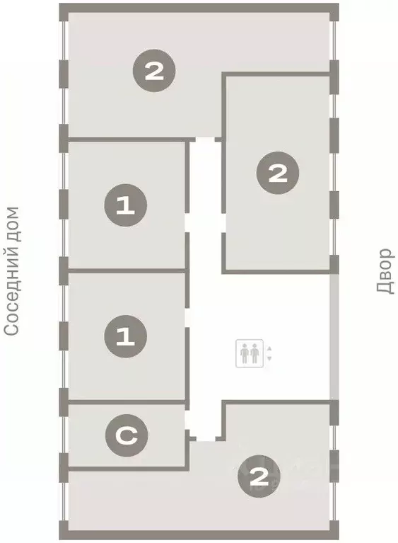 1-к кв. Новосибирская область, Новосибирский район, Краснообск рп, 3-й ... - Фото 2
