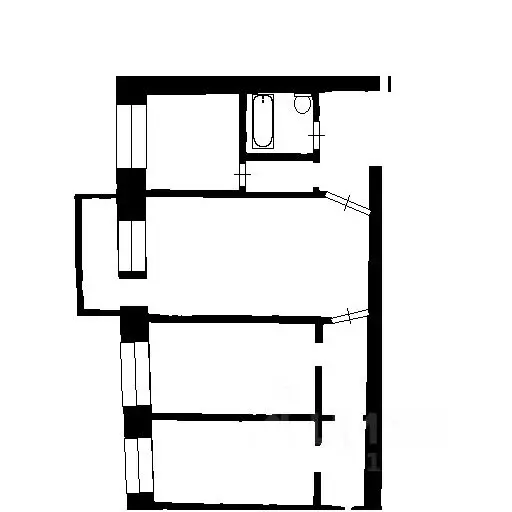 2-к кв. Самарская область, Самара Коммунистическая ул., 9 (42.0 м) - Фото 2
