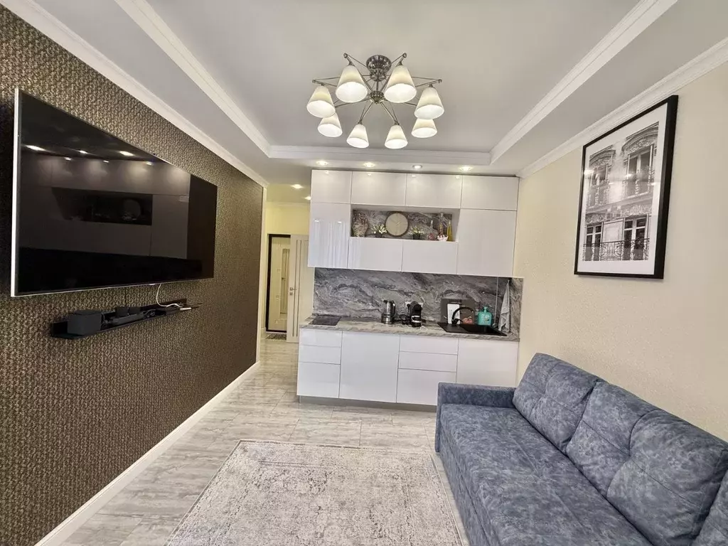 1-к кв. Краснодарский край, Сочи Центральный мкр, ул. Роз, 36 (33.2 м) - Фото 2