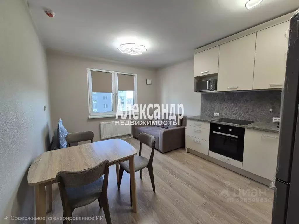 1-к кв. Ленинградская область, Всеволожское городское поселение, пос. ... - Фото 2